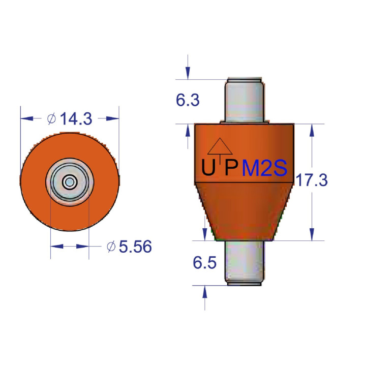 MLTECH M2S Conector Electrico Rotativo