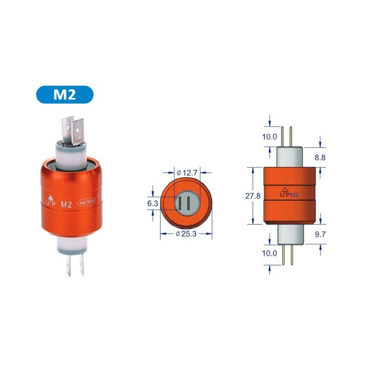 MLTECH M2 Conector Electrico Rotativo